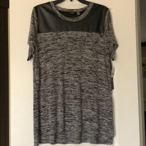 Black/Grey Top